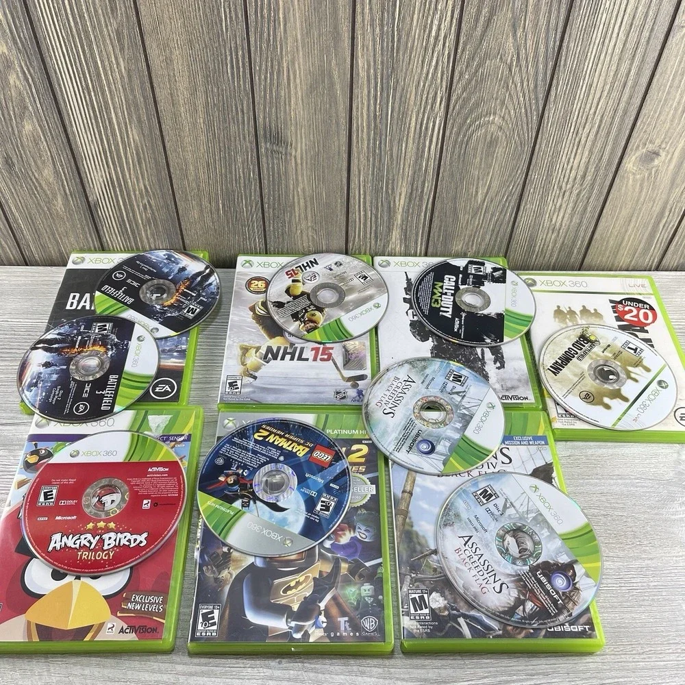 XBOX 360 Games Lot of 7  Action & Sports TESTED & WORKS